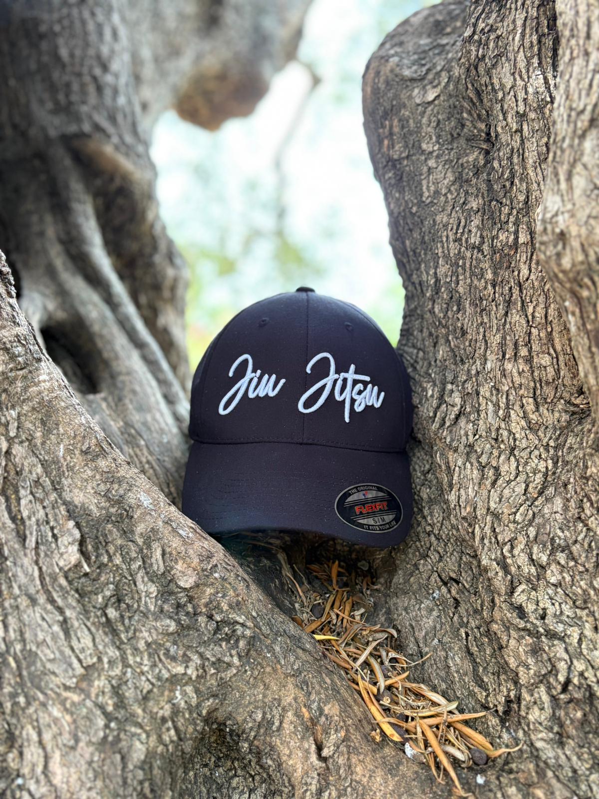 Casquette Flexfit “Jiu Jitsu” – Broderie Premium 3D | Couleurs au Choix