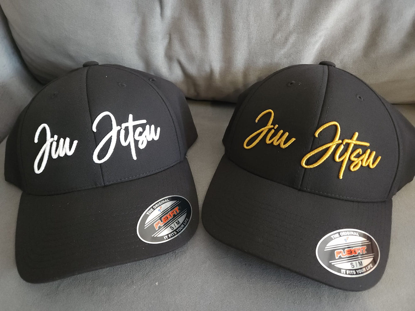 Casquette Flexfit “Jiu Jitsu” – Broderie Premium 3D | Couleurs au Choix
